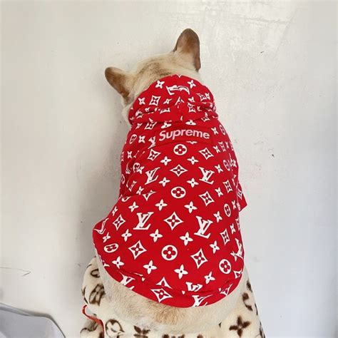 louis vuitton dog hoodie|louis vuitton hoodie monogram.